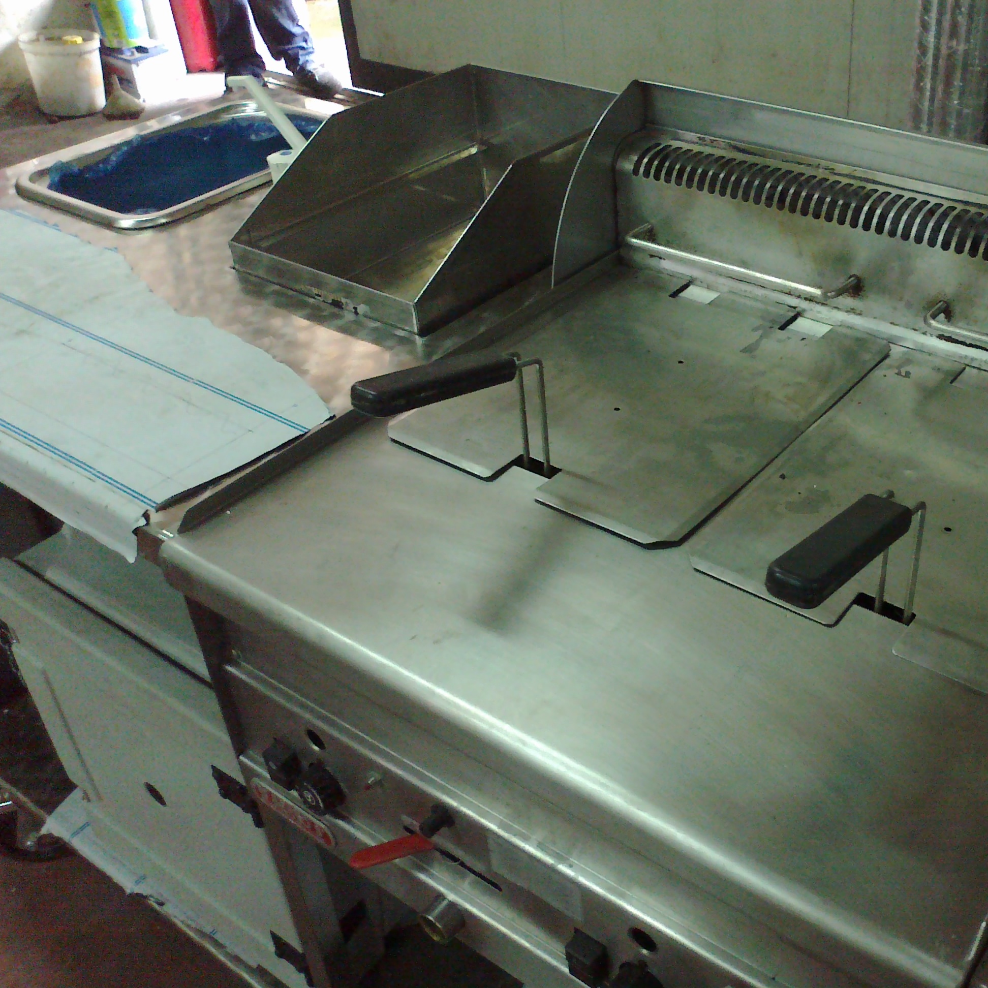 Banco friggitoria per buffet in ambito ristorativo